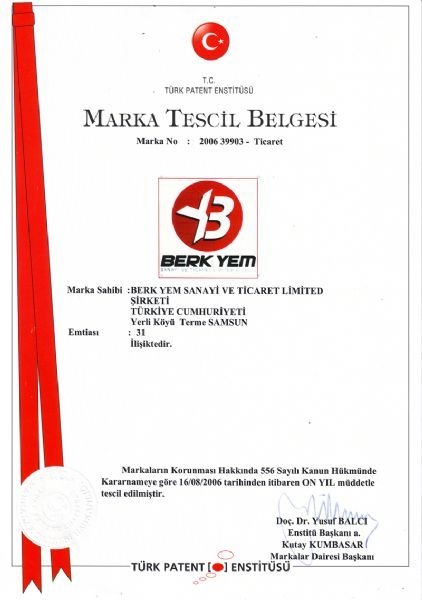 Marka Tescil Belgeleri